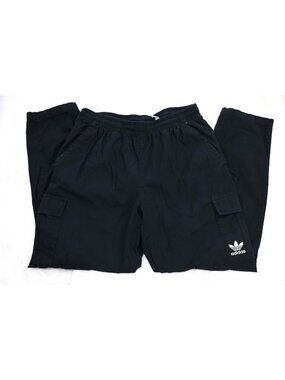 Adidas Originals Cargo Pants Black Size Medium